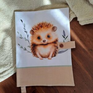 protège carnet de santé hérisson