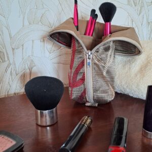 la pochette multi poches joséphine version turquoise