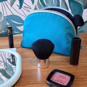 la pochette multi poches joséphine version turquoise