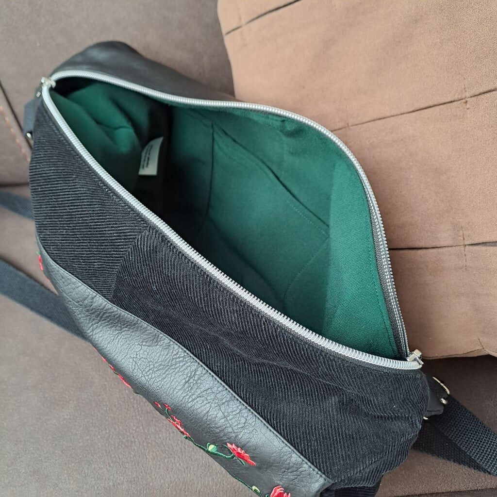 le sac simone version velours et simili le sac simone version velours et simili