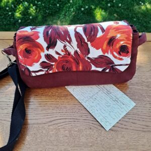 le sac banane auguste version bordeaux