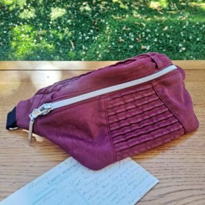 le sac banane auguste version bordeaux